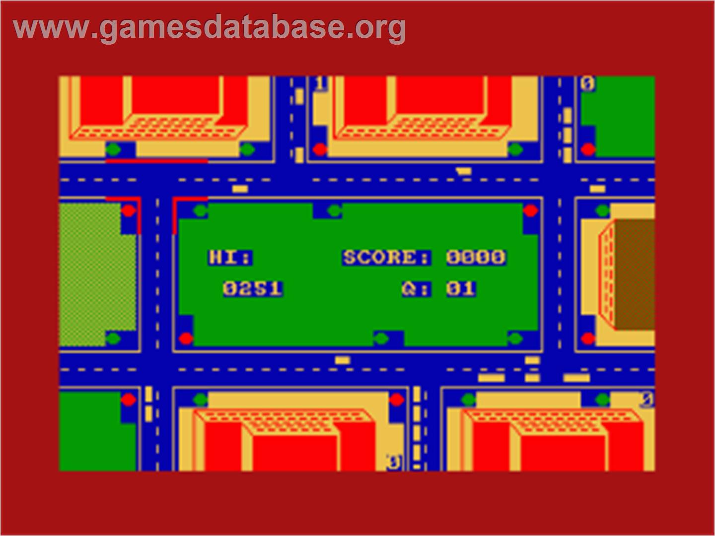 Traffic - Amstrad CPC - Artwork - In Game