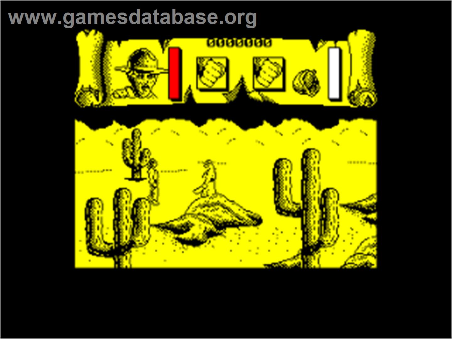 Tusker - Amstrad CPC - Artwork - In Game