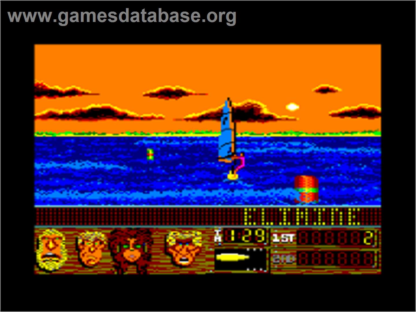 Windsurf Willy - Amstrad CPC - Artwork - In Game
