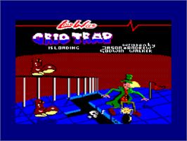 Title screen of Grid Iron 2 on the Amstrad CPC.
