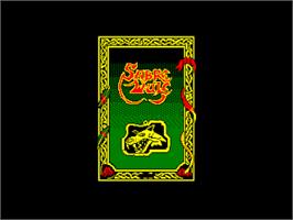 Title screen of Sabre Wulf on the Amstrad CPC.