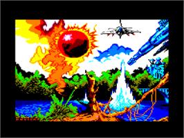 Title screen of Score 3020 on the Amstrad CPC.