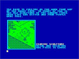 Title screen of Soul of a Robot on the Amstrad CPC.