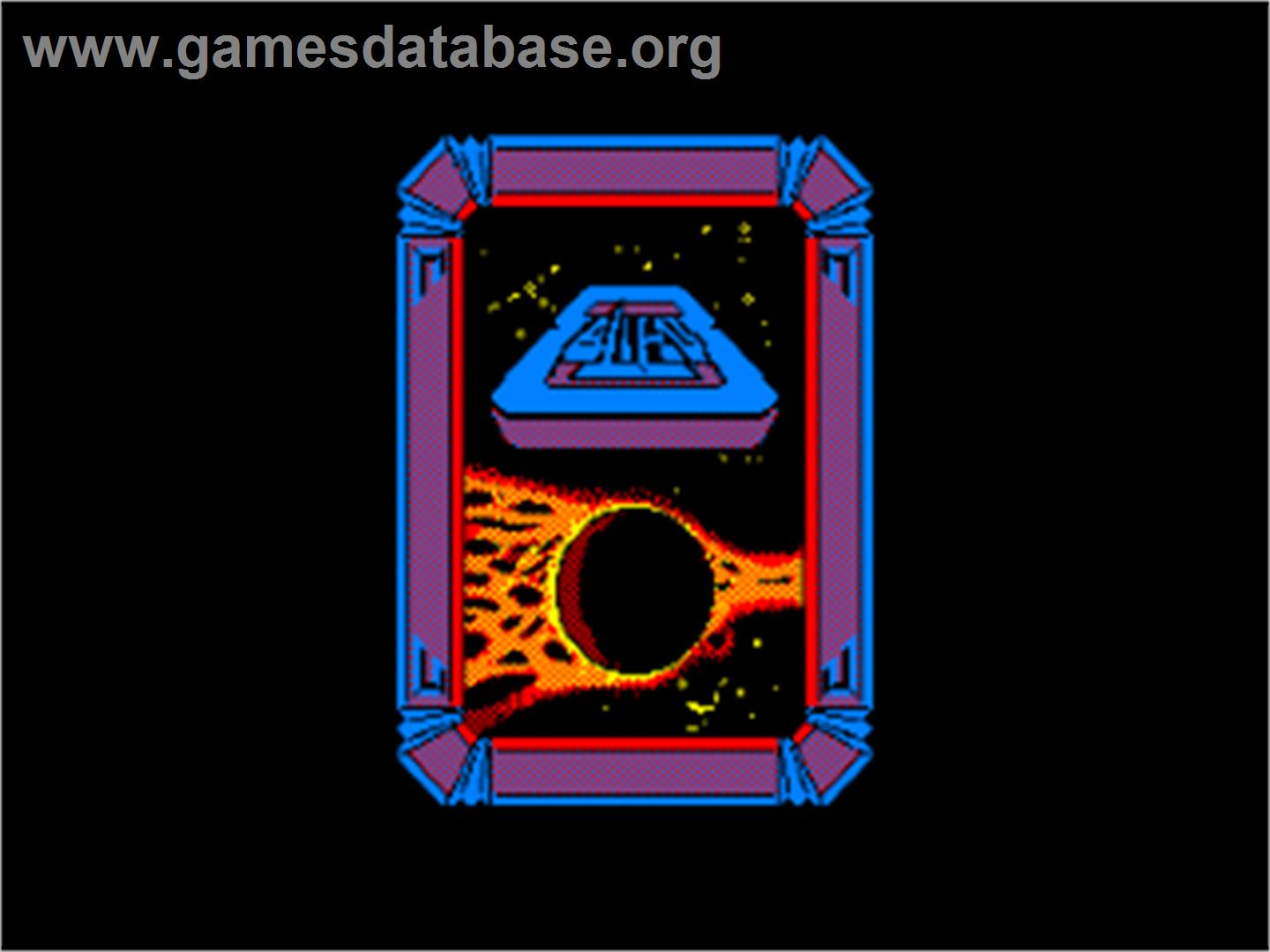 Alien 8 - Amstrad CPC - Artwork - Title Screen
