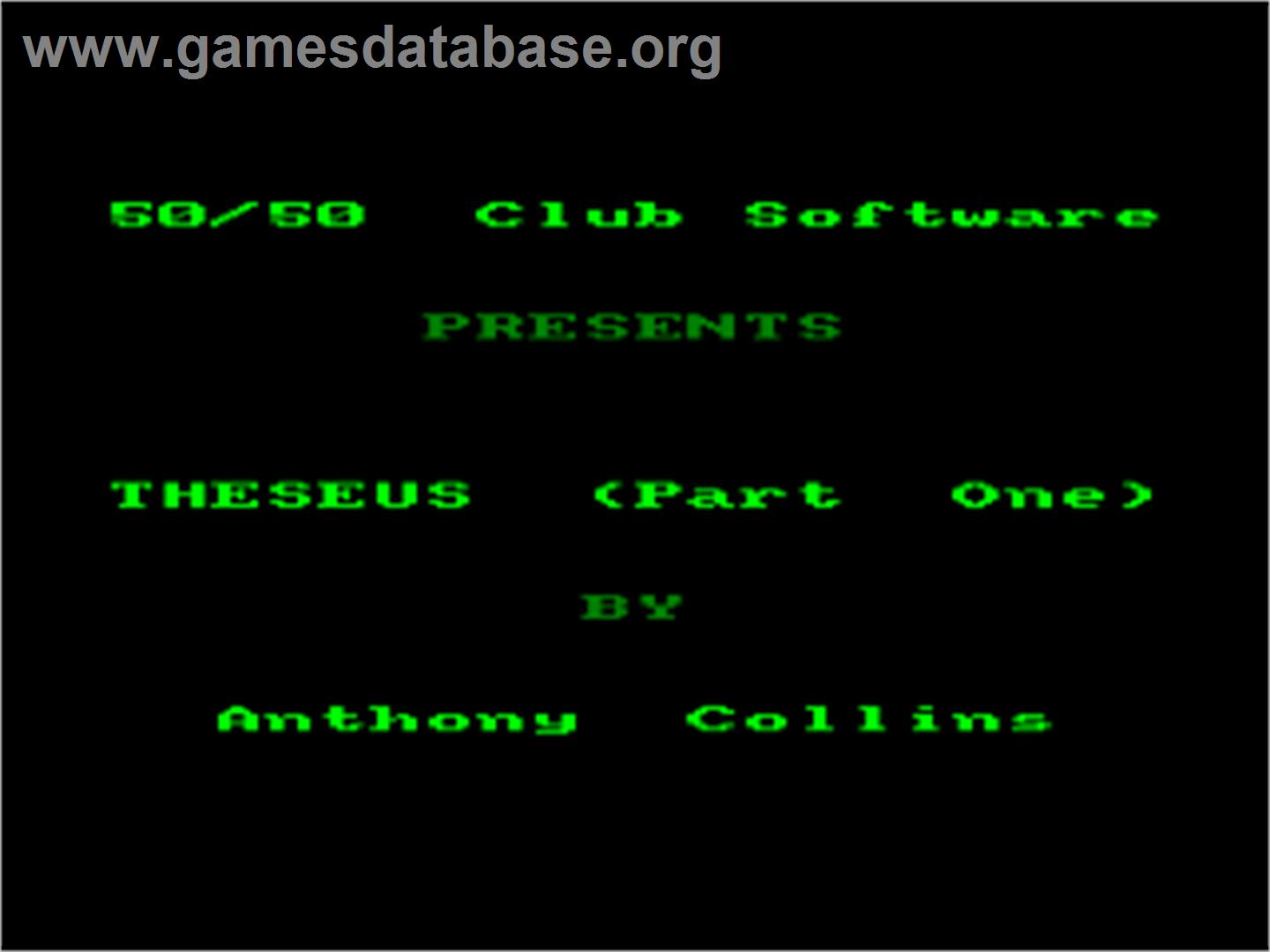 Boss - Amstrad CPC - Artwork - Title Screen
