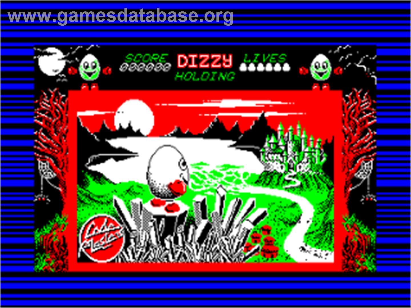 Dizzy Collection - Amstrad CPC - Artwork - Title Screen