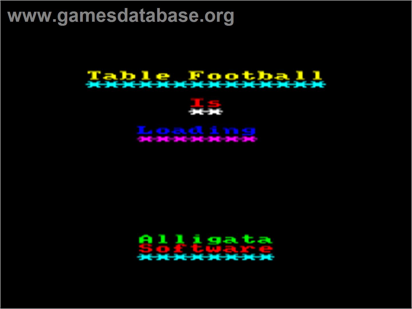 F.A Cup Football - Amstrad CPC - Artwork - Title Screen