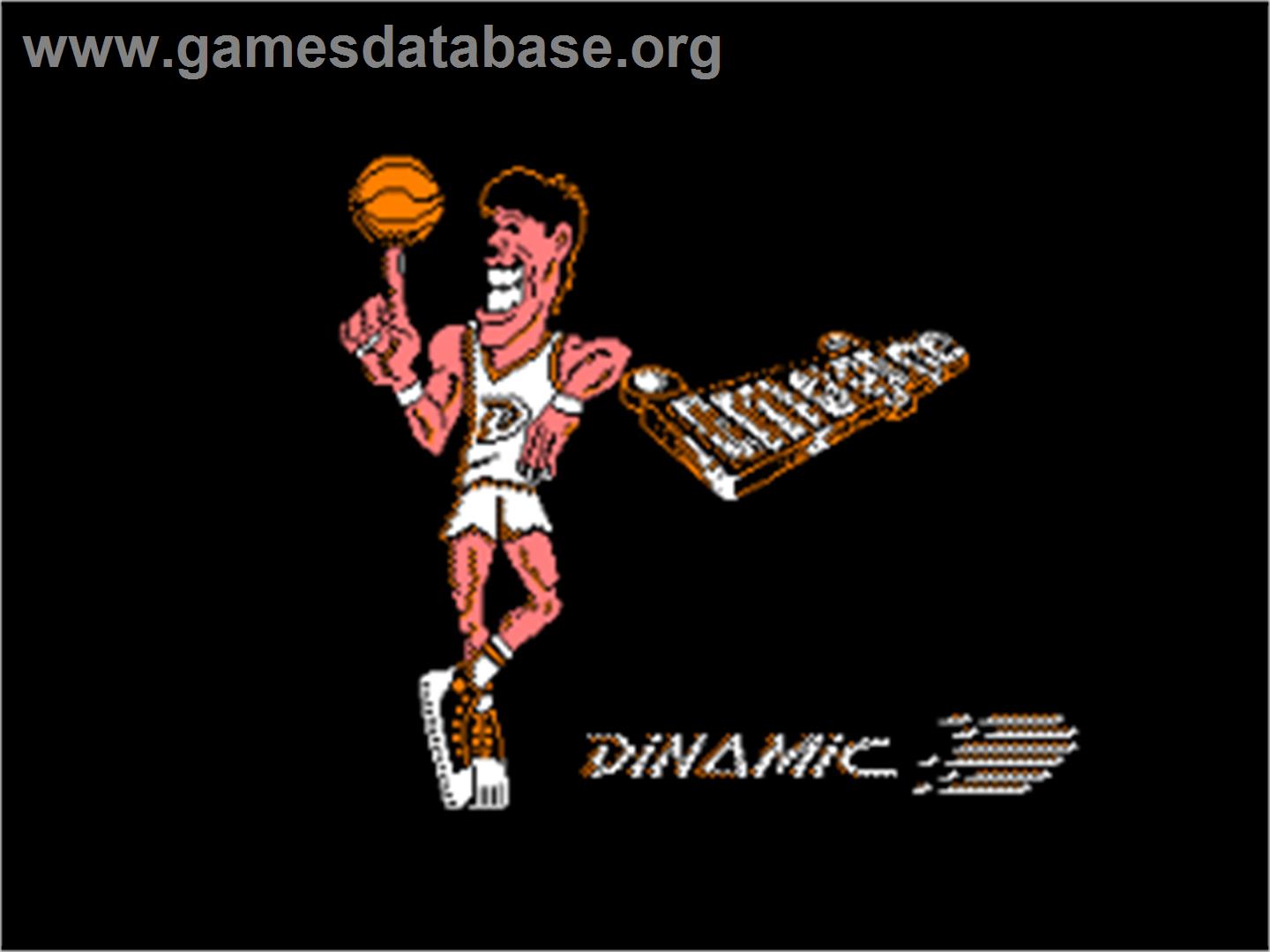 Fernando Martin Basket Master - Amstrad CPC - Artwork - Title Screen