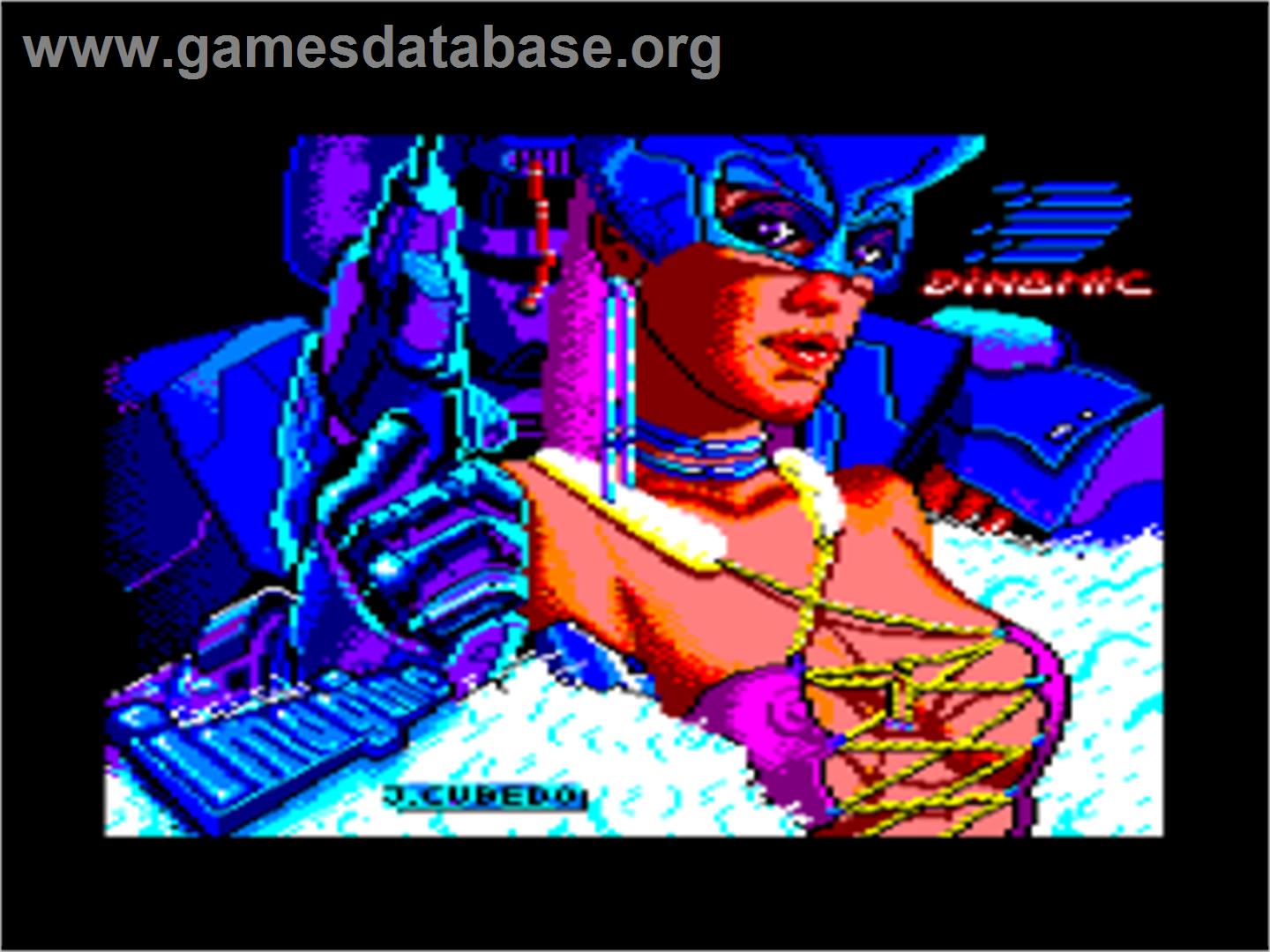 Game Over - Amstrad CPC - Artwork - Title Screen