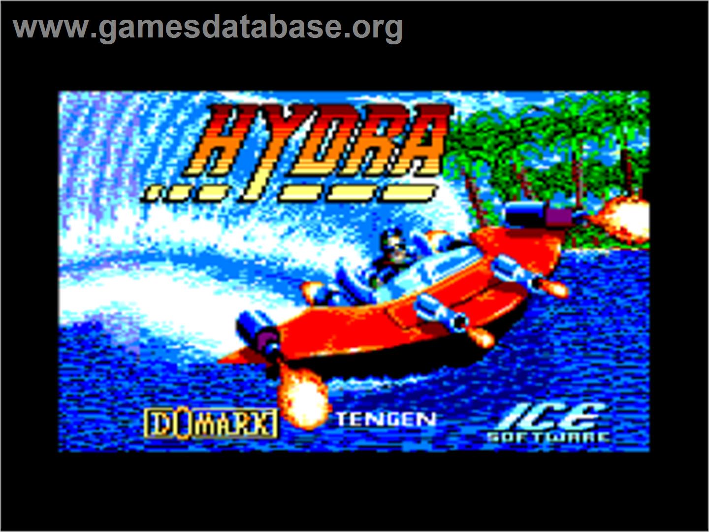 Hydra - Amstrad CPC - Artwork - Title Screen