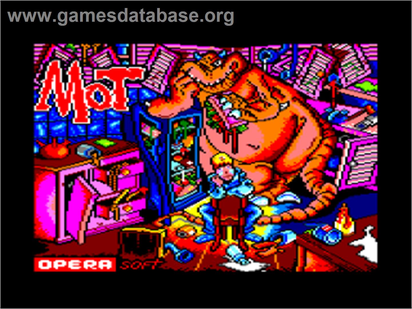 MOT - Amstrad CPC - Artwork - Title Screen