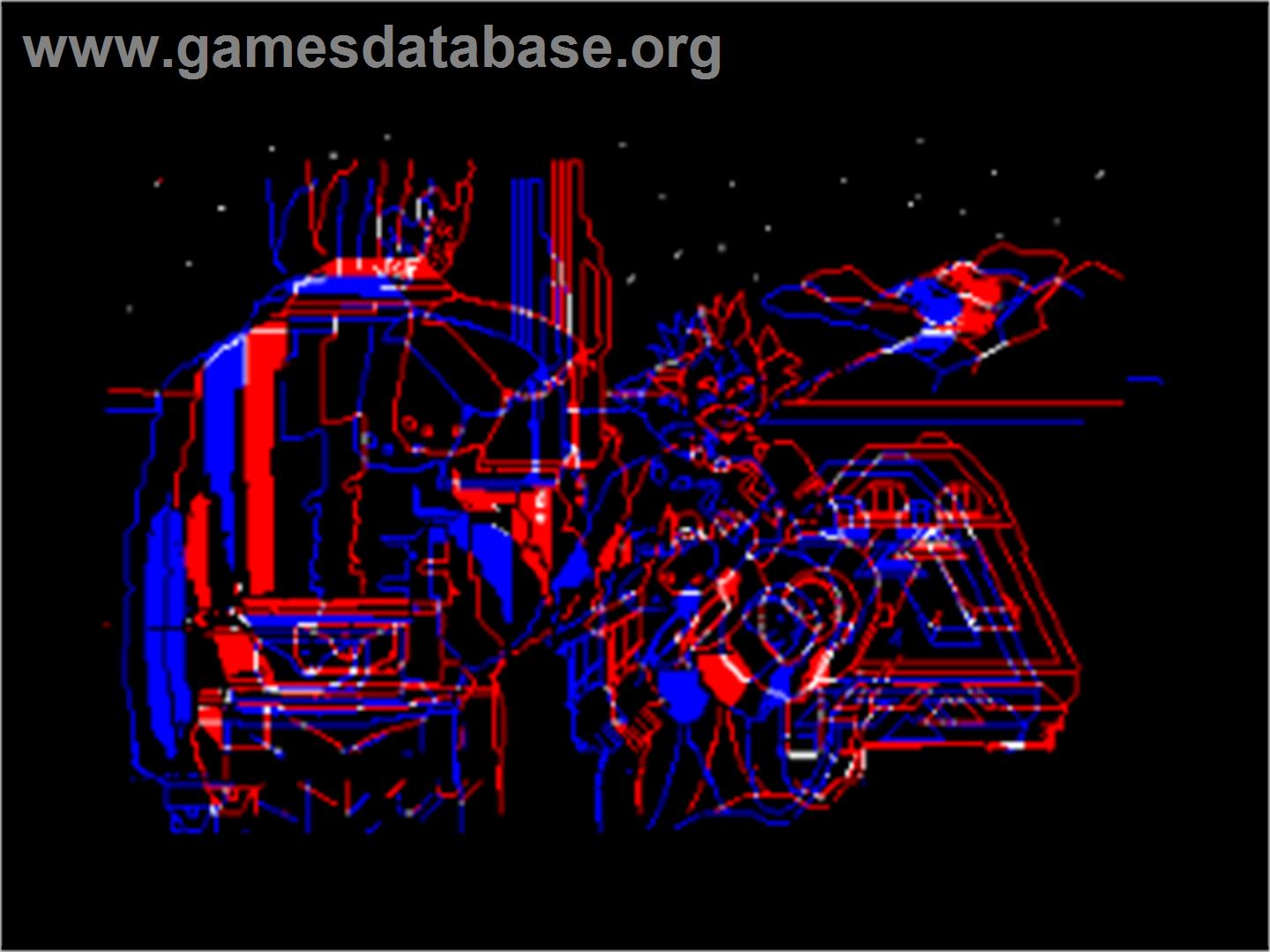 Mad Mix - Amstrad CPC - Artwork - Title Screen