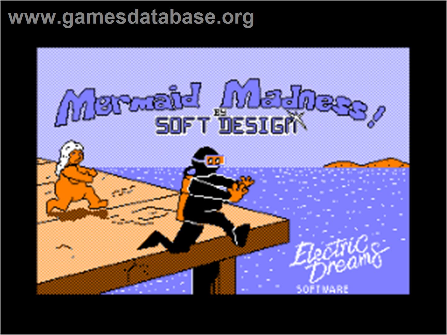 Motorbike Madness - Amstrad CPC - Artwork - Title Screen