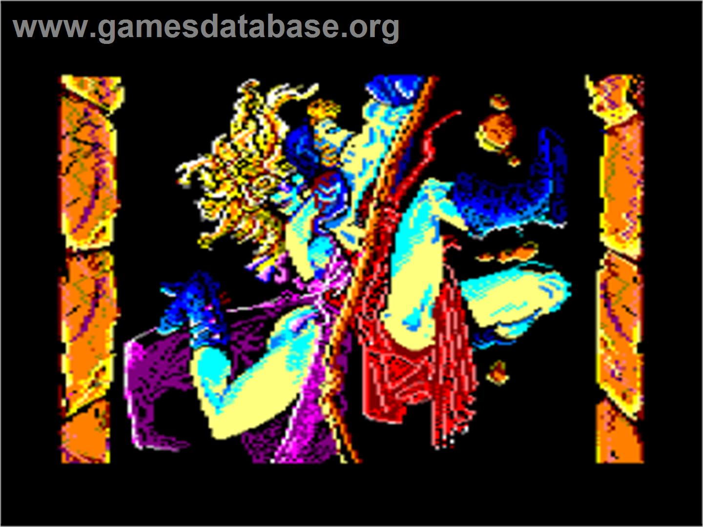 Nonamed - Amstrad CPC - Artwork - Title Screen