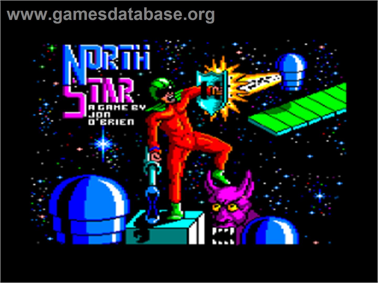 NorthStar - Amstrad CPC - Artwork - Title Screen