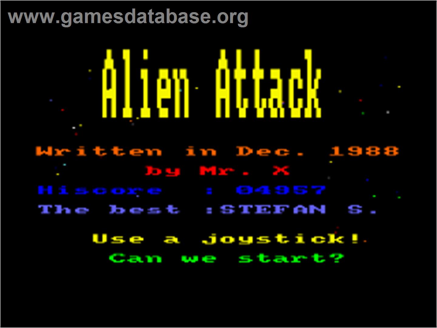 Rush'n Attack - Amstrad CPC - Artwork - Title Screen