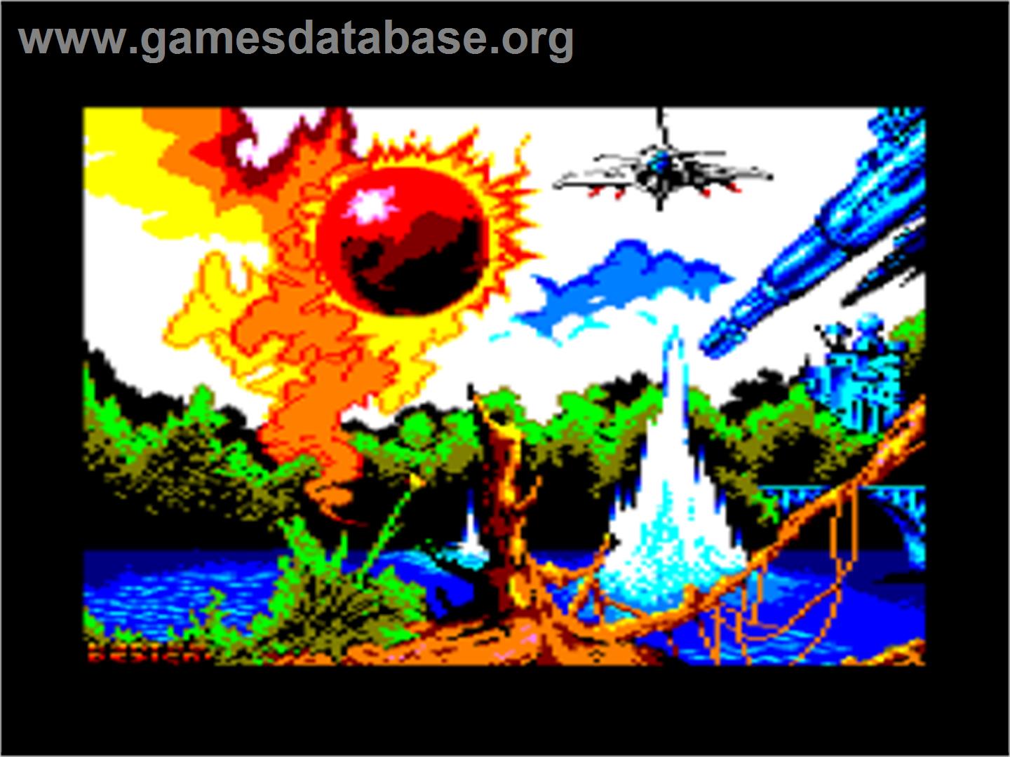 Score 3020 - Amstrad CPC - Artwork - Title Screen