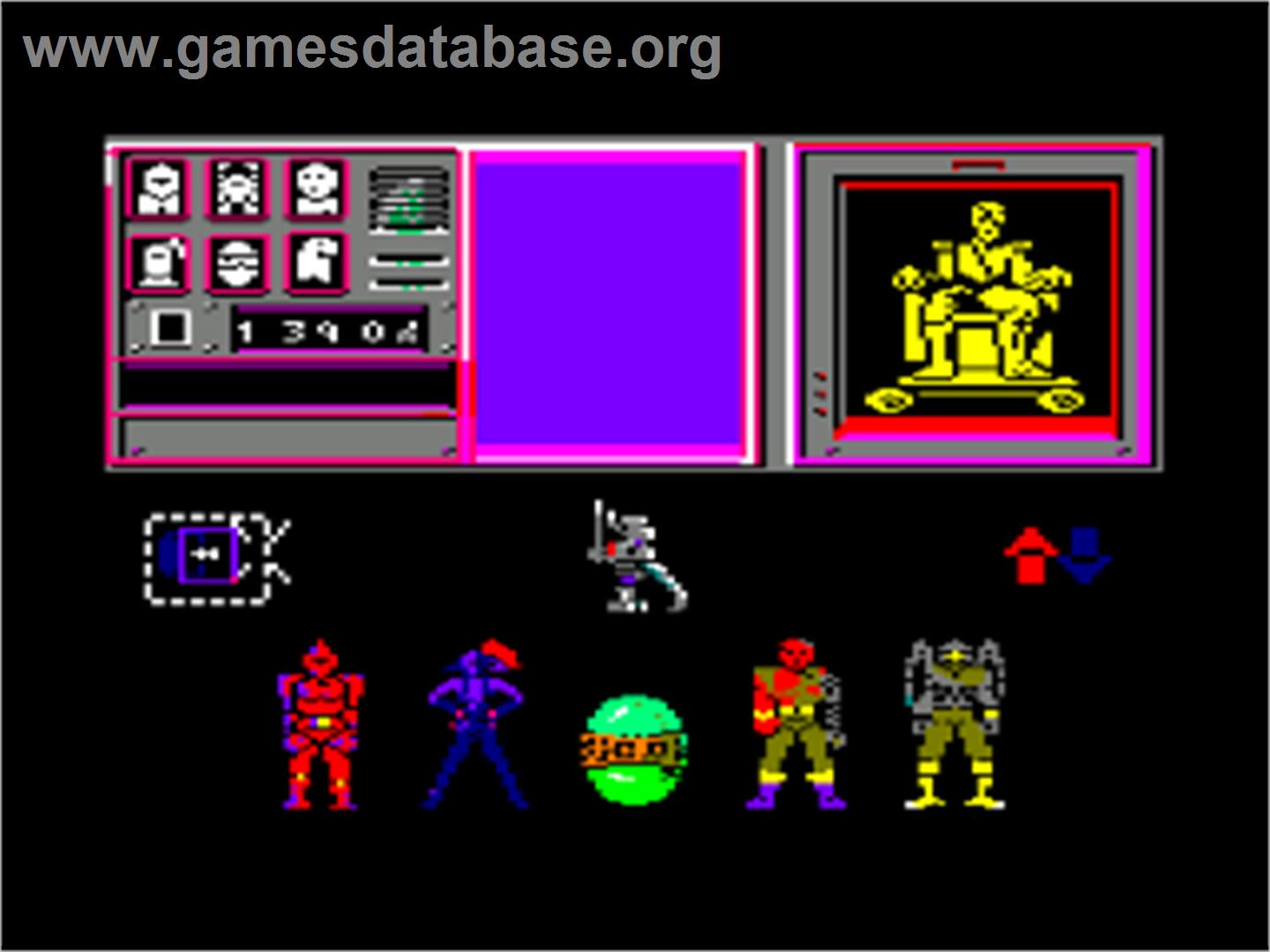 Shadowfire - Amstrad CPC - Artwork - Title Screen