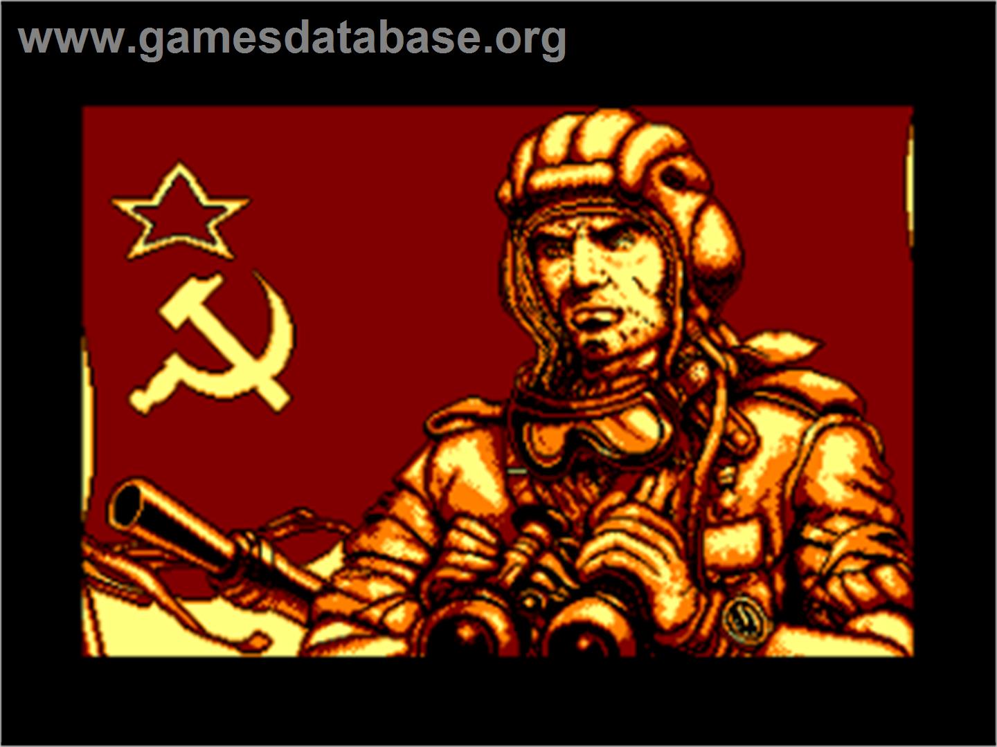 Soviet - Amstrad CPC - Artwork - Title Screen