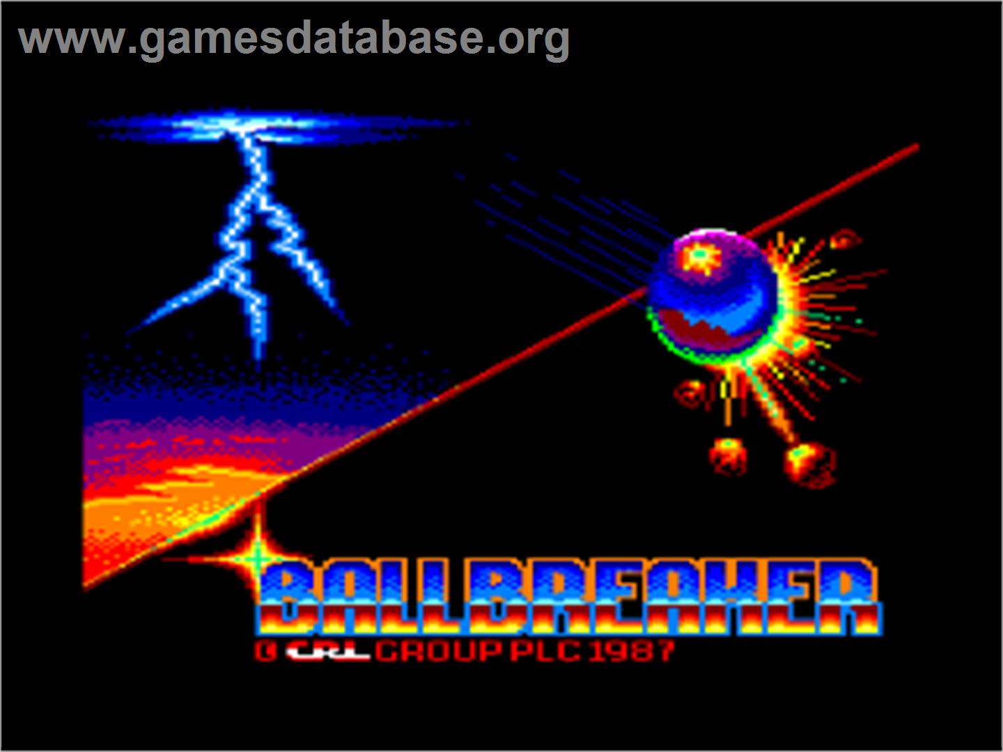 Spellbreaker - Amstrad CPC - Artwork - Title Screen
