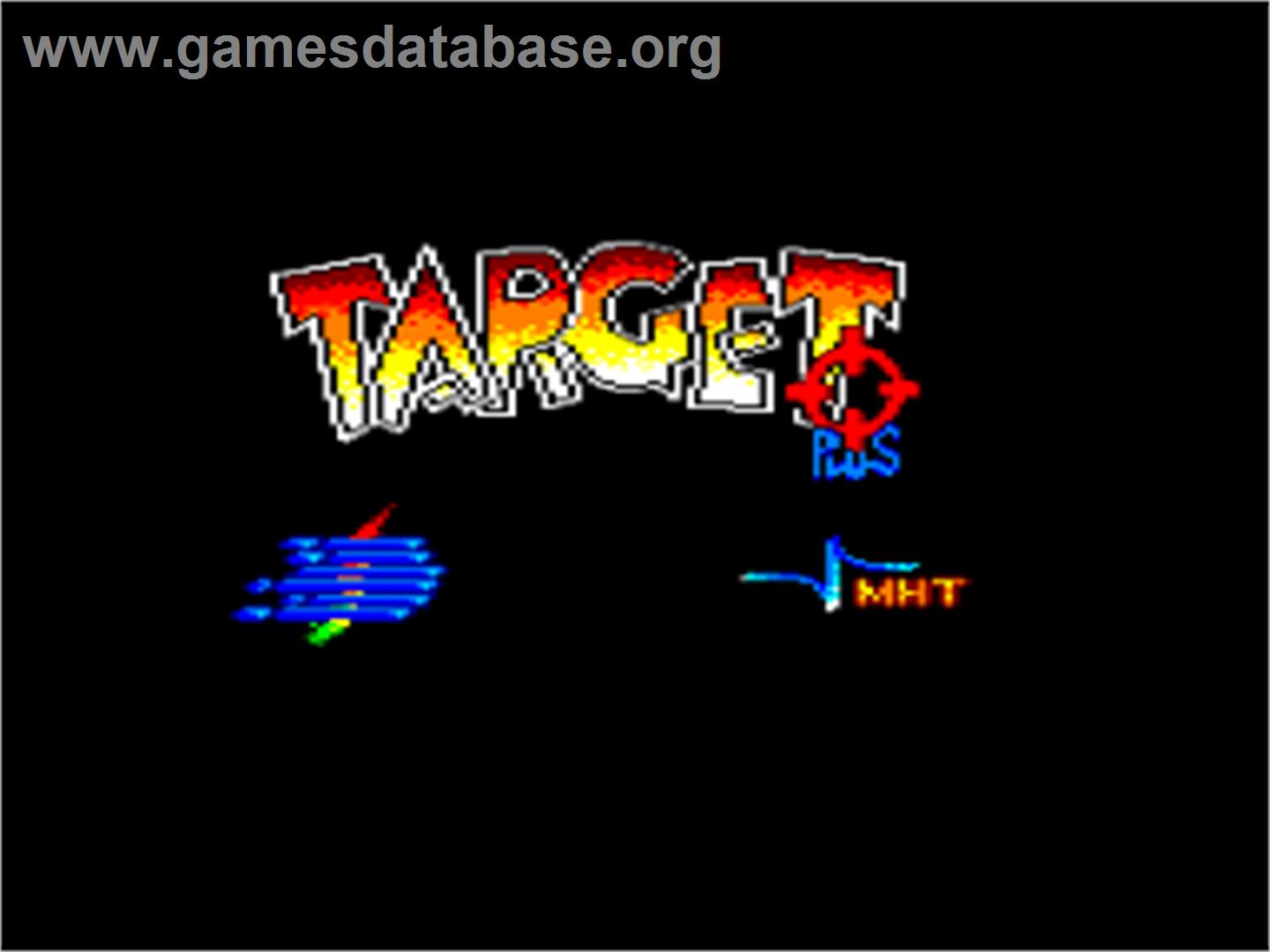 Target Plus - Amstrad CPC - Artwork - Title Screen