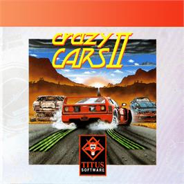 Box cover for Crazy Cars II on the Amstrad GX4000.