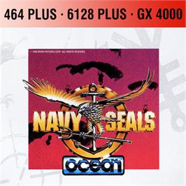 Box cover for Navy Seals on the Amstrad GX4000.