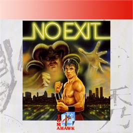 Box cover for No Exit on the Amstrad GX4000.