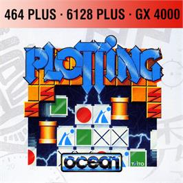 Box cover for Plotting on the Amstrad GX4000.