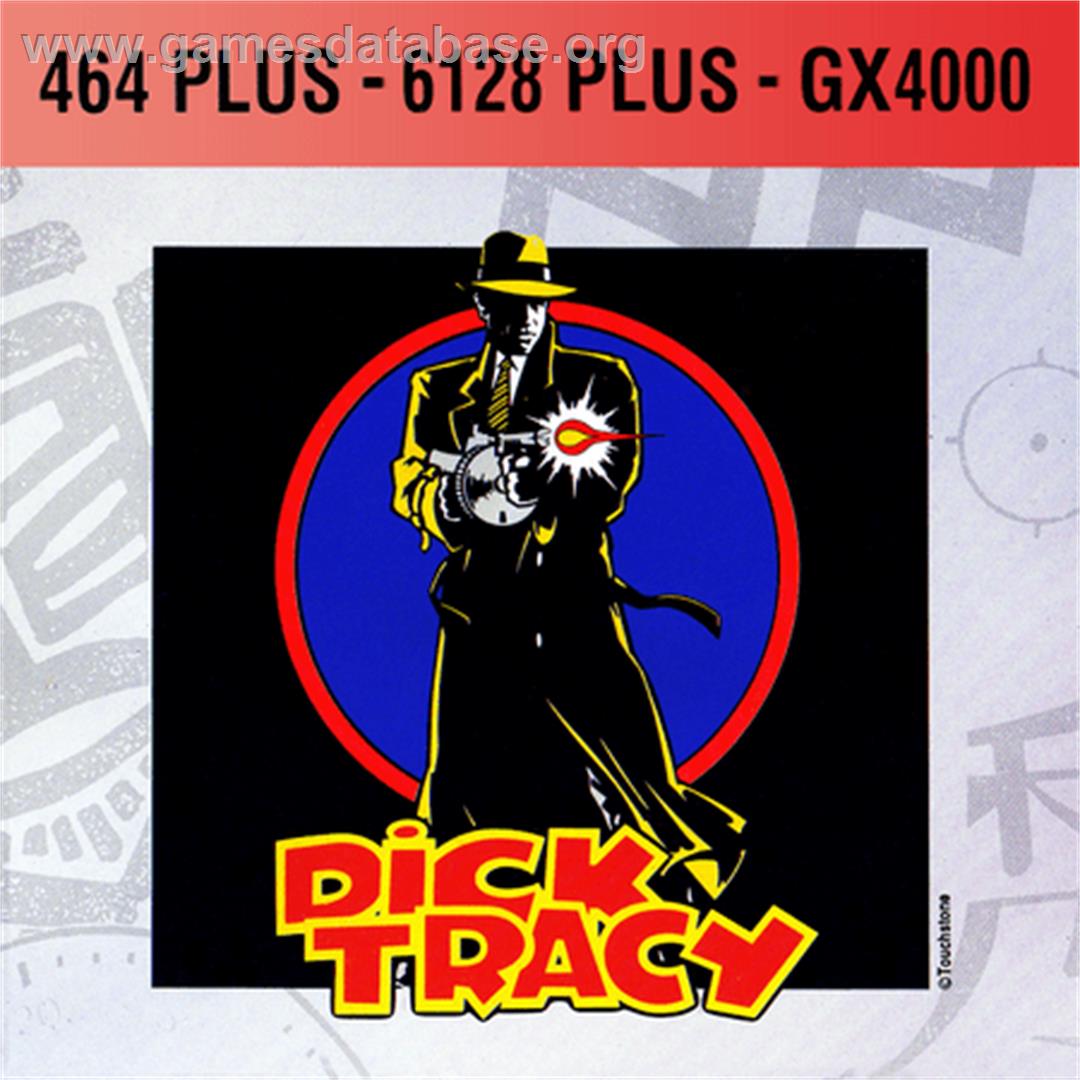 Dick Tracy - Amstrad GX4000 - Artwork - Box