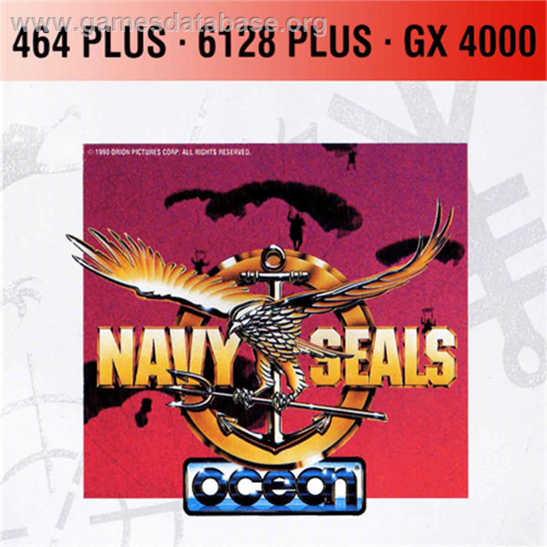 Navy Seals - Amstrad GX4000 - Artwork - Box