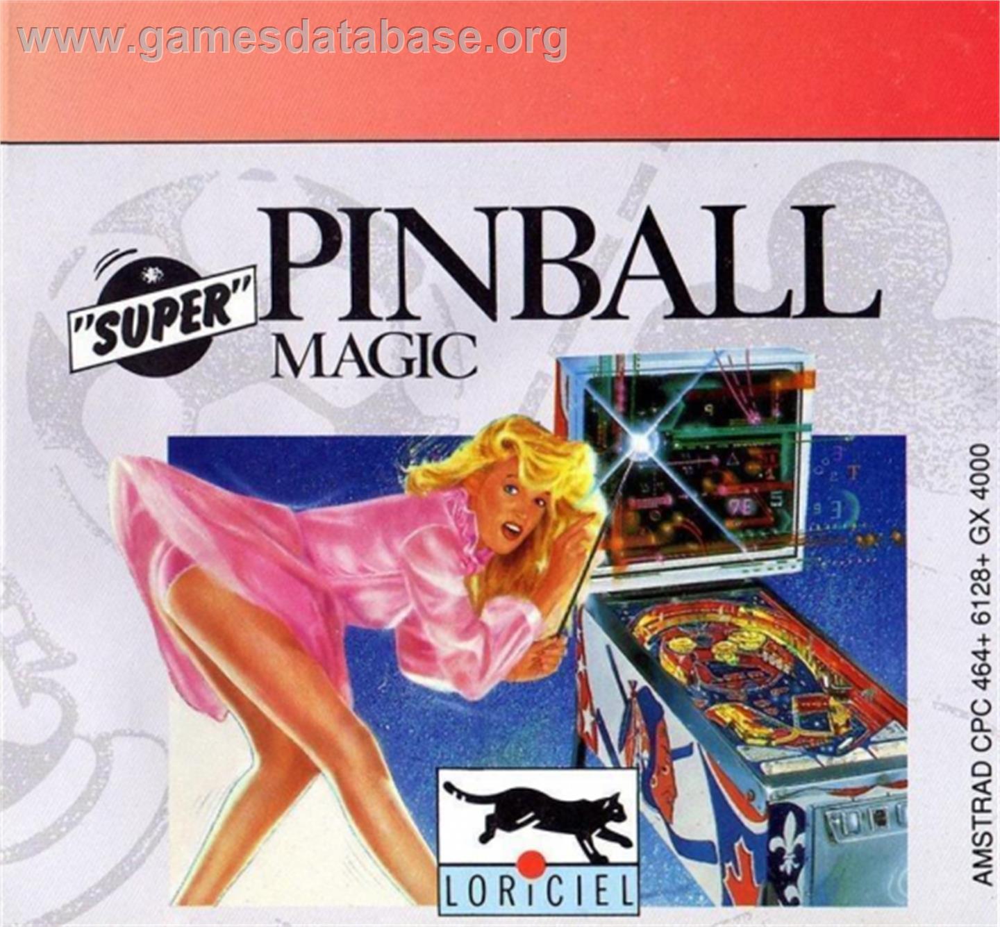 Pinball Magic - Amstrad GX4000 - Artwork - Box