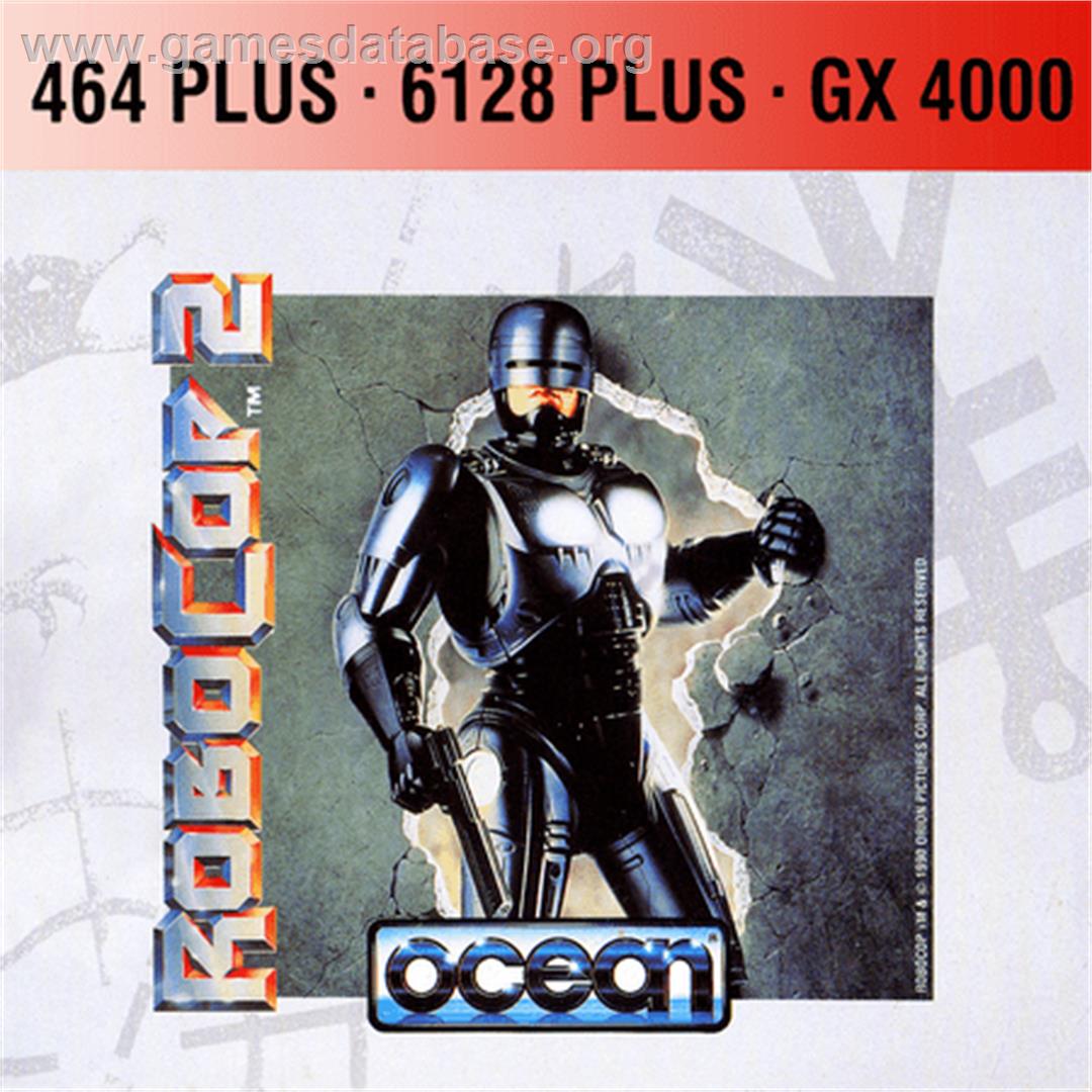 Robocop 2 - Amstrad GX4000 - Artwork - Box