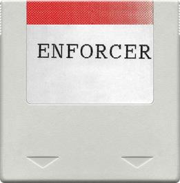 Cartridge artwork for Enforcer, The on the Amstrad GX4000.