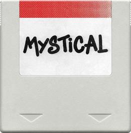 Cartridge artwork for Mystical on the Amstrad GX4000.