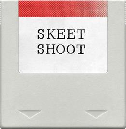 Cartridge artwork for Skeet Shoot on the Amstrad GX4000.