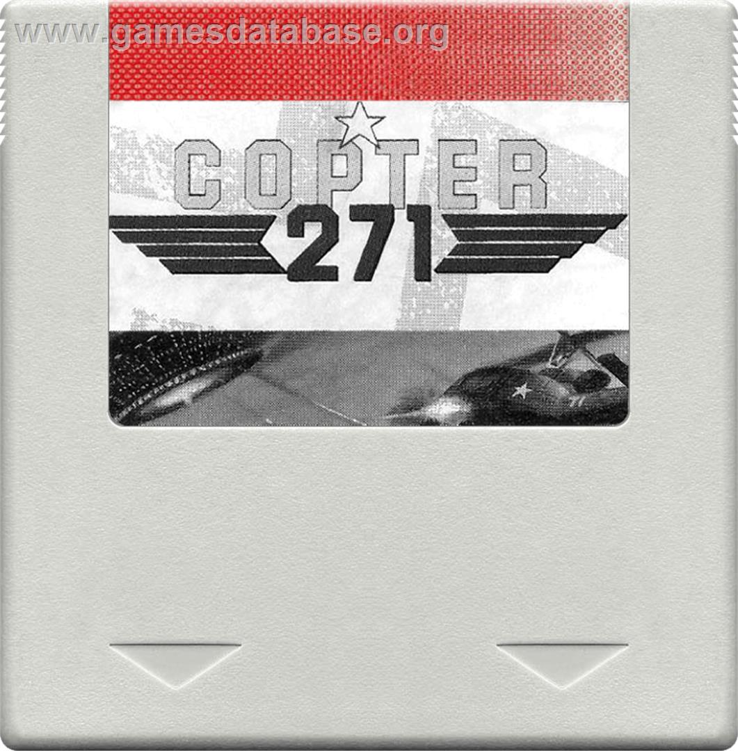 Copter 271 - Amstrad GX4000 - Artwork - Cartridge