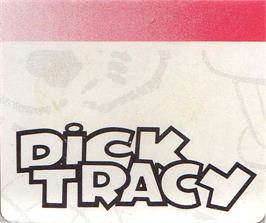Top of cartridge artwork for Dick Tracy on the Amstrad GX4000.