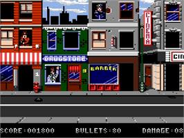 In game image of Enforcer, The on the Amstrad GX4000.