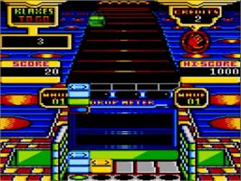 In game image of Klax on the Amstrad GX4000.