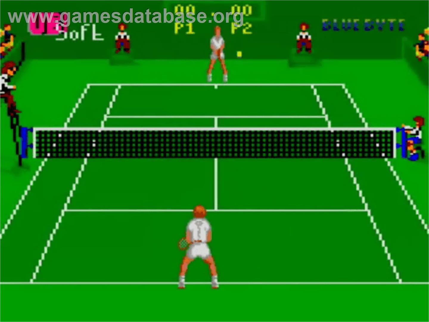 Pro Tennis Tour - Amstrad GX4000 - Artwork - In Game