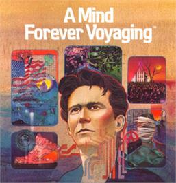Box cover for A Mind Forever Voyaging on the Apple II.
