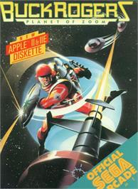 Box cover for Buck Rogers: Planet of Zoom on the Apple II.