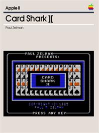 Box cover for Card Sharks on the Apple II.