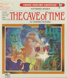 Box cover for Cave of Time on the Apple II.