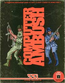 Box cover for Computer Ambush on the Apple II.