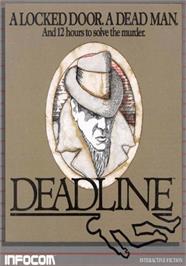Box cover for Deadline on the Apple II.