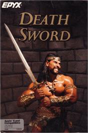 Box cover for Death Sword on the Apple II.