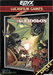 Box cover for Eidolon on the Apple II.