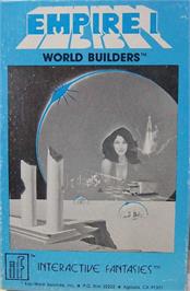 Box cover for Empire I: World Builders on the Apple II.
